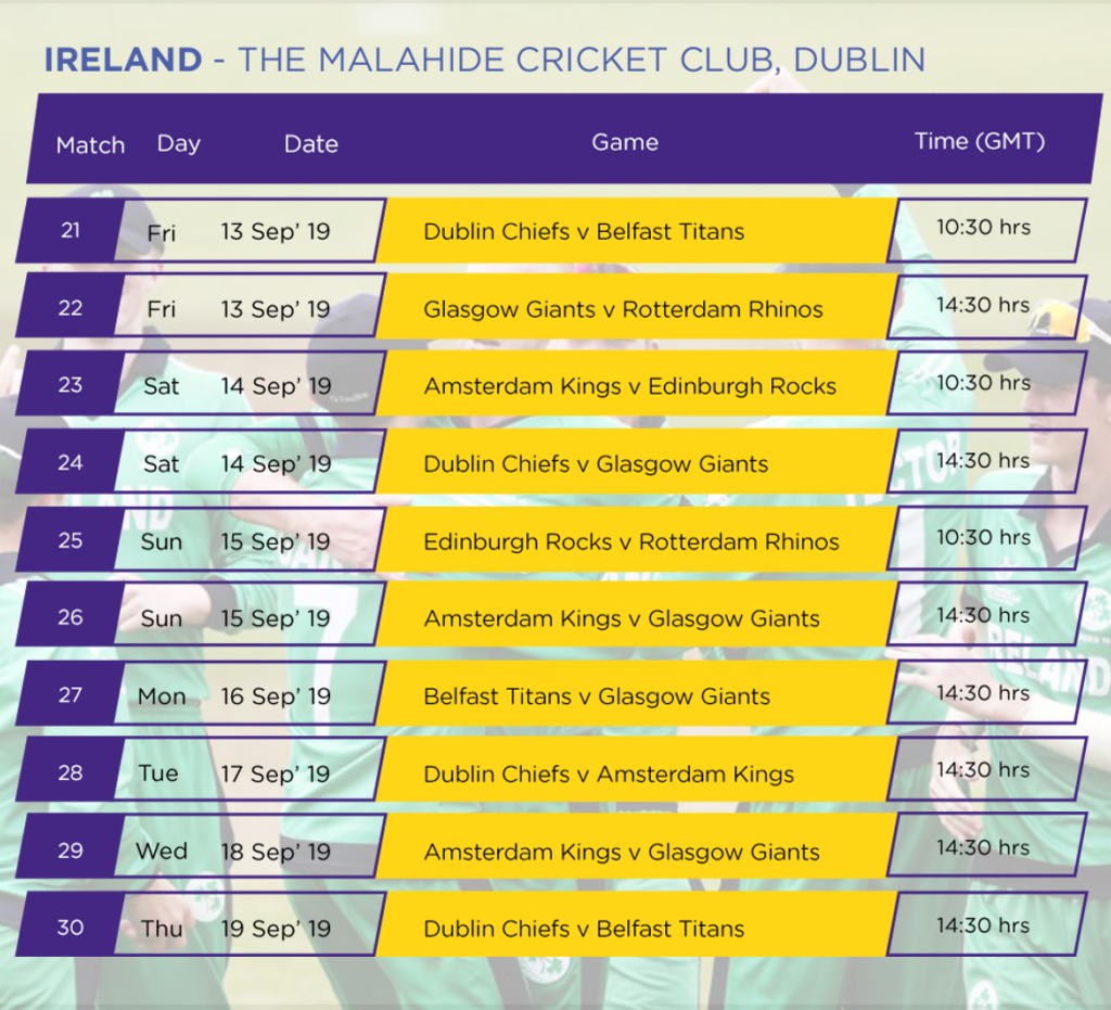 Ireland schedule euro t20 slam picture format in jpg