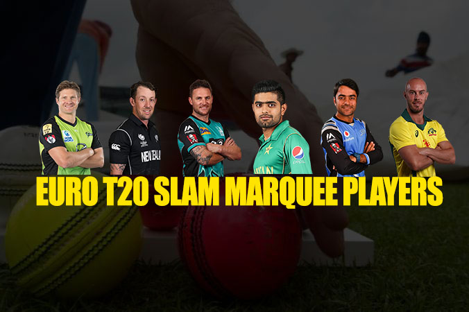 Marquee players announced for 2019 Euro T20 Slam