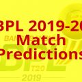 BPL 2022 Opening Match Predictions