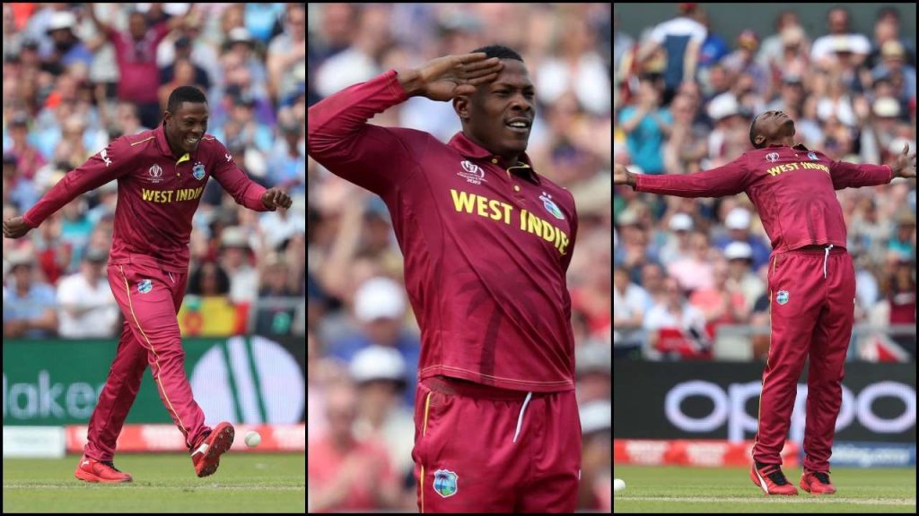 Sheldon Cottrell for indian premier league