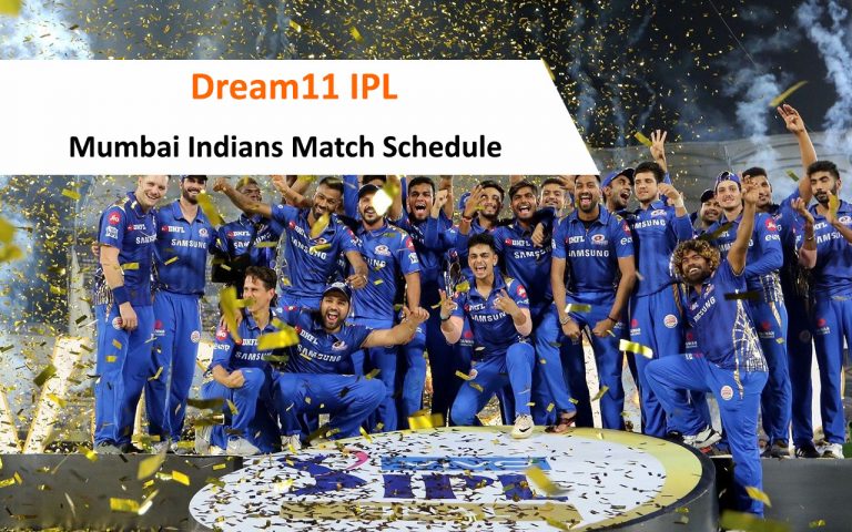 IPL 2020: Mumbai Indians Schedule, Player List, Time Table, PDF