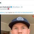IPL 2020: David Warner Reinstated as Sunrisers Hyderabad's captain