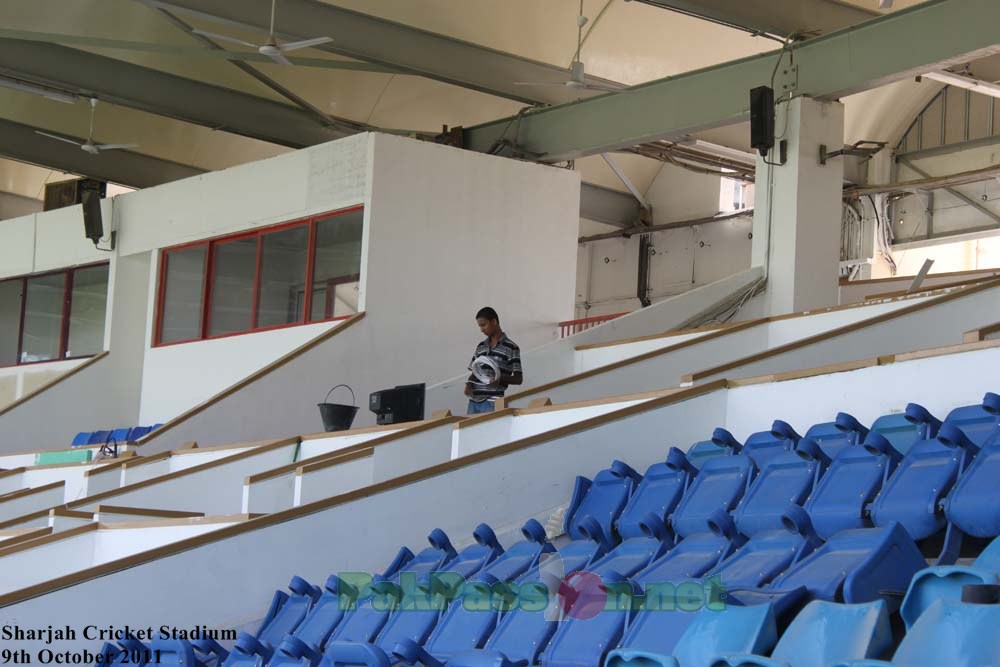 sharjah cricket stadium vip box view