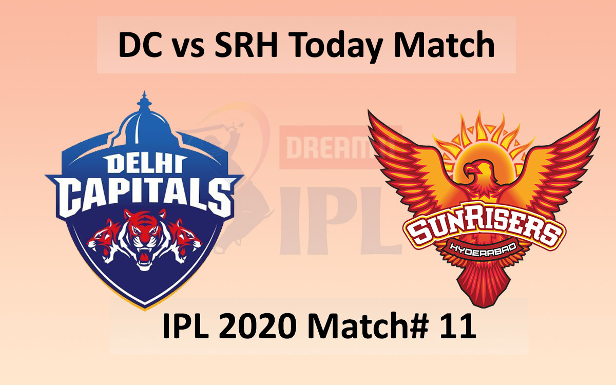 IPL Match#11 DC vs SRH Predicted Playing XI, Head to Head Record, Pitch Report and Weather Conditions