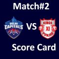 IPL Update: Delhi Capitals Scored 157/8 Against KXIP. See Score Card
