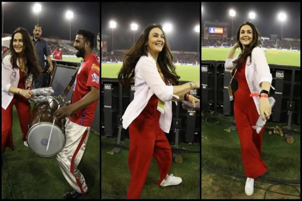 KXIP Anthem Preity Zinta Dance