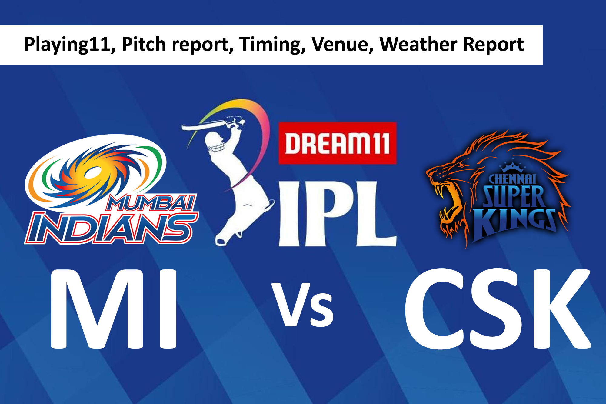 MI vs CSK Today Match: Playing 11, Pitch Report, Timing, Abu Dhabi Weather Report