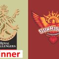 IPL Match#3 Royal Challengers Bangalore won by 10 runs against SRH