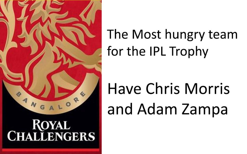 Royal Challengers Bangalore IPL winning chances