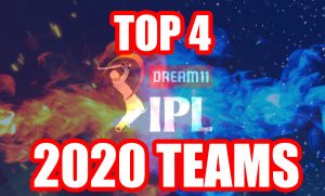 top 4 IPL 2020 Team Prediction