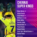 CSK Playing 11 Prediction for IPL 2020 First Match and Squad