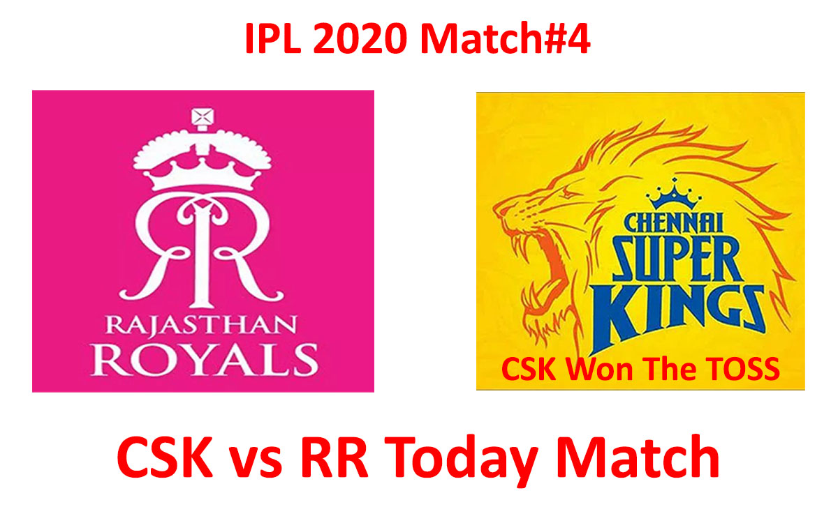 CSK won the toss and decided to bowl first