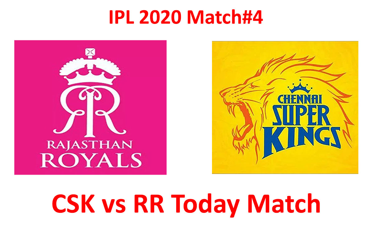 IPL 2020 Match#4: CSK vs RR Playing XI, Pitch Report, Venue, head to head record,