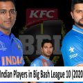 Indian Players in Big Bash League (BBL) 2020-21