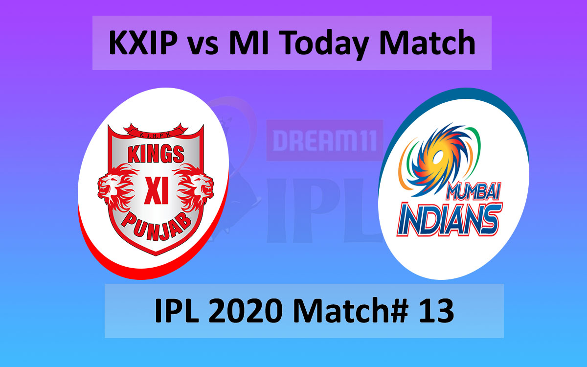 IPL 2020 Match 13: KXIP vs MI Predicted Playing XI, Abu Dhabi Pitch Report, Winning Prediction and Stats