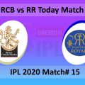 RCB vs RR IPL Match Today Prediction, Pitch Report, Playing11, and Results