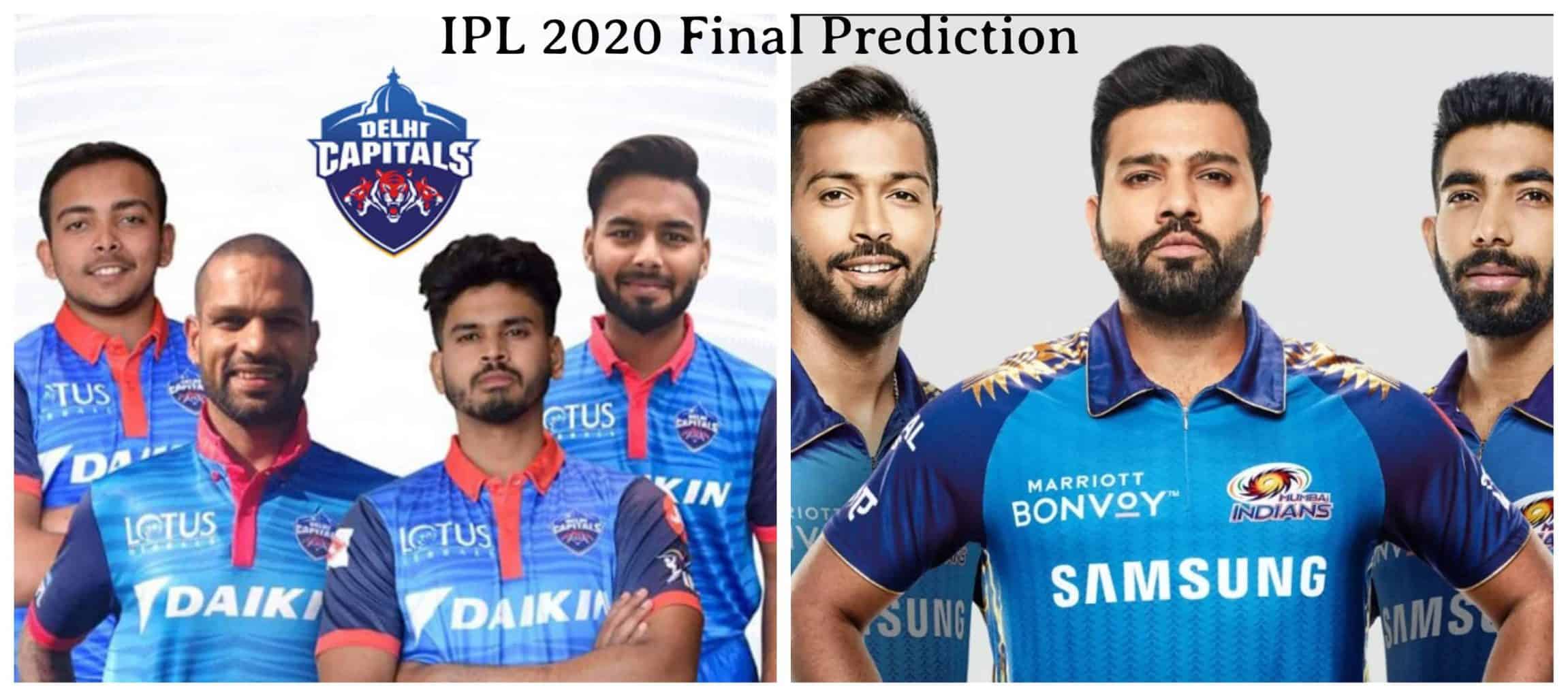 IPL 2020 Final Prediction: Why MI is better than DC in IPL 13 Final