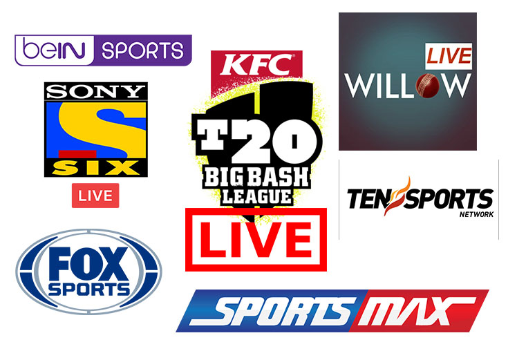 big bash league live telecast channels and live streaming info