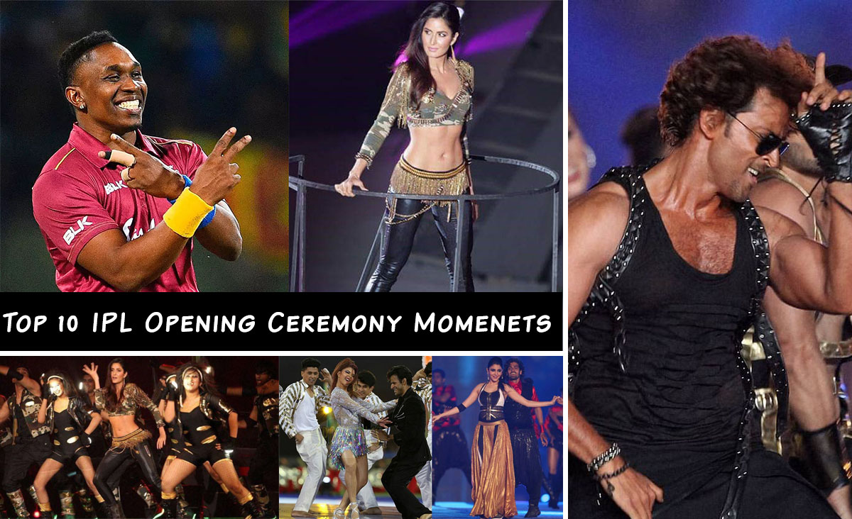 Dj Bravo With Cheerleaders - Top 10 IPL Opening Ceremony Moment You Don't Want to Miss