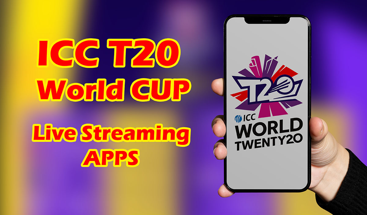 ICC t20 world cup 2021 live streaming apps