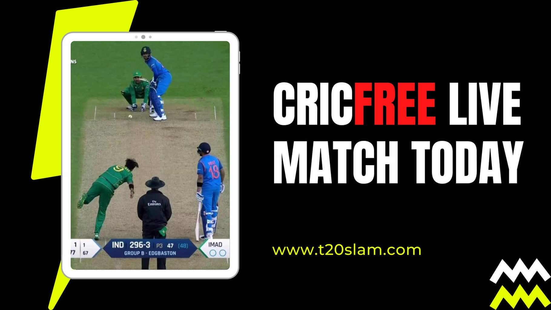 Cricfree Live Cricket Streaming 2022 - Free Alternative Live Web TV