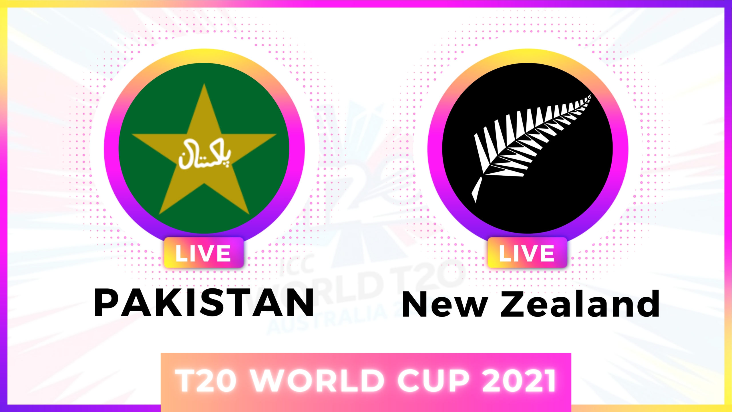 Pak Vs Nz T20 World Cup 2021 Live Streaming Free Guide Mobile Pc