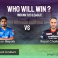 RR vs RCB Today IPL Match Pitch Report, Batting and Bowling Records in Narendra Modi Stadium, Who Will Likely to Win in Ahmedabad Stadium Today