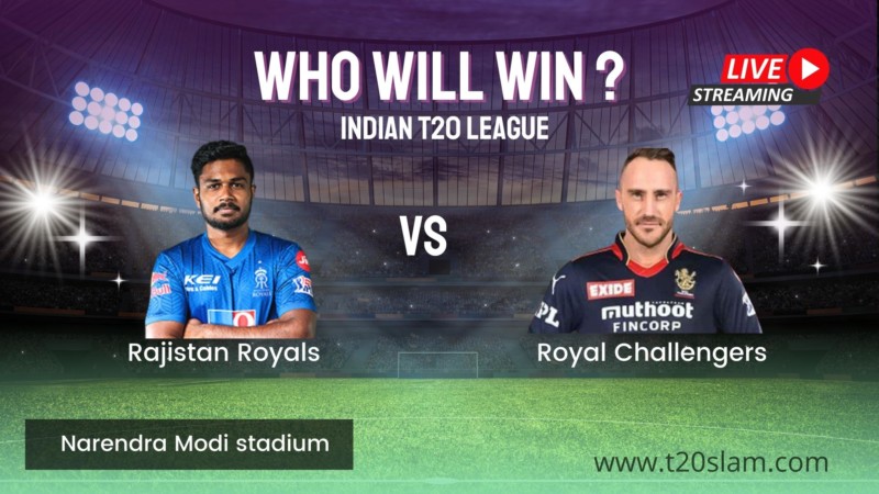 RR vs RCB Today Match