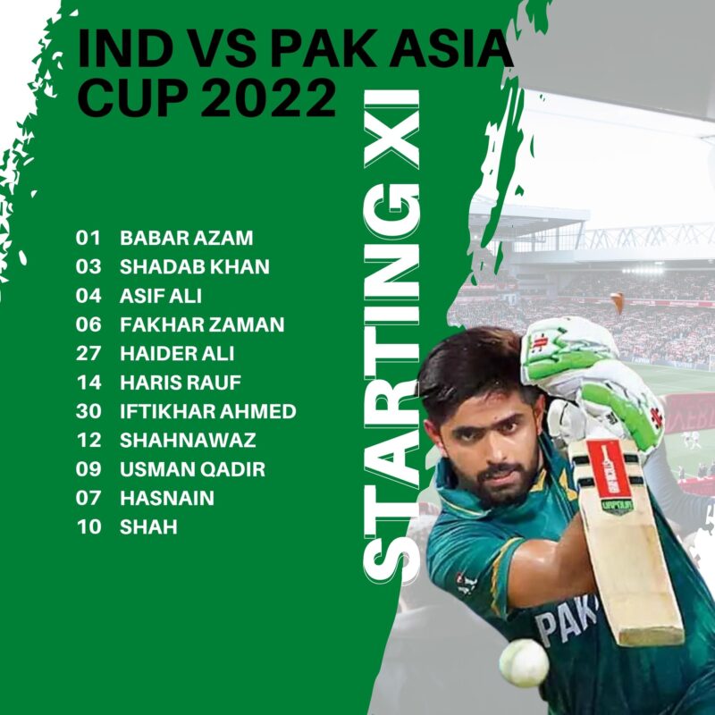 asia cup pakistan team