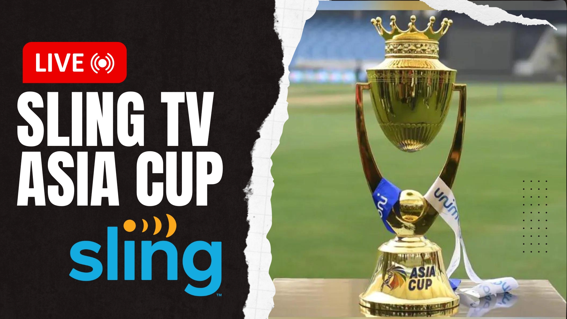 How to Watch Asia Cup on Sling TV (50 OFF)